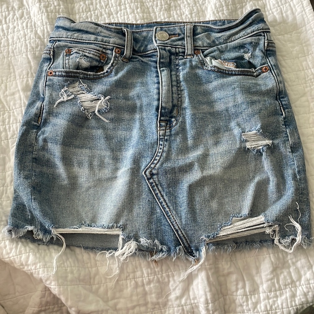 American eagle Mini jean skirt